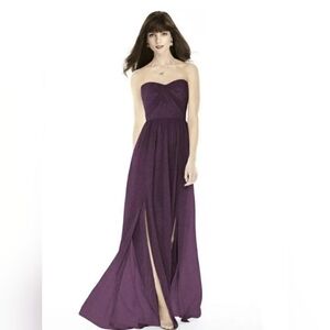 Plum David's Bridal Dress Size 2